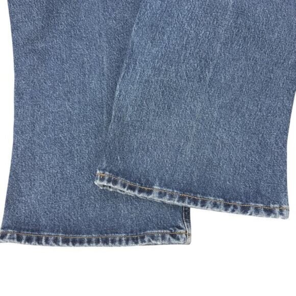 Agolde Fran Jean Low Slung Easy Straight Size 34 Dwell - Picture 5 of 8